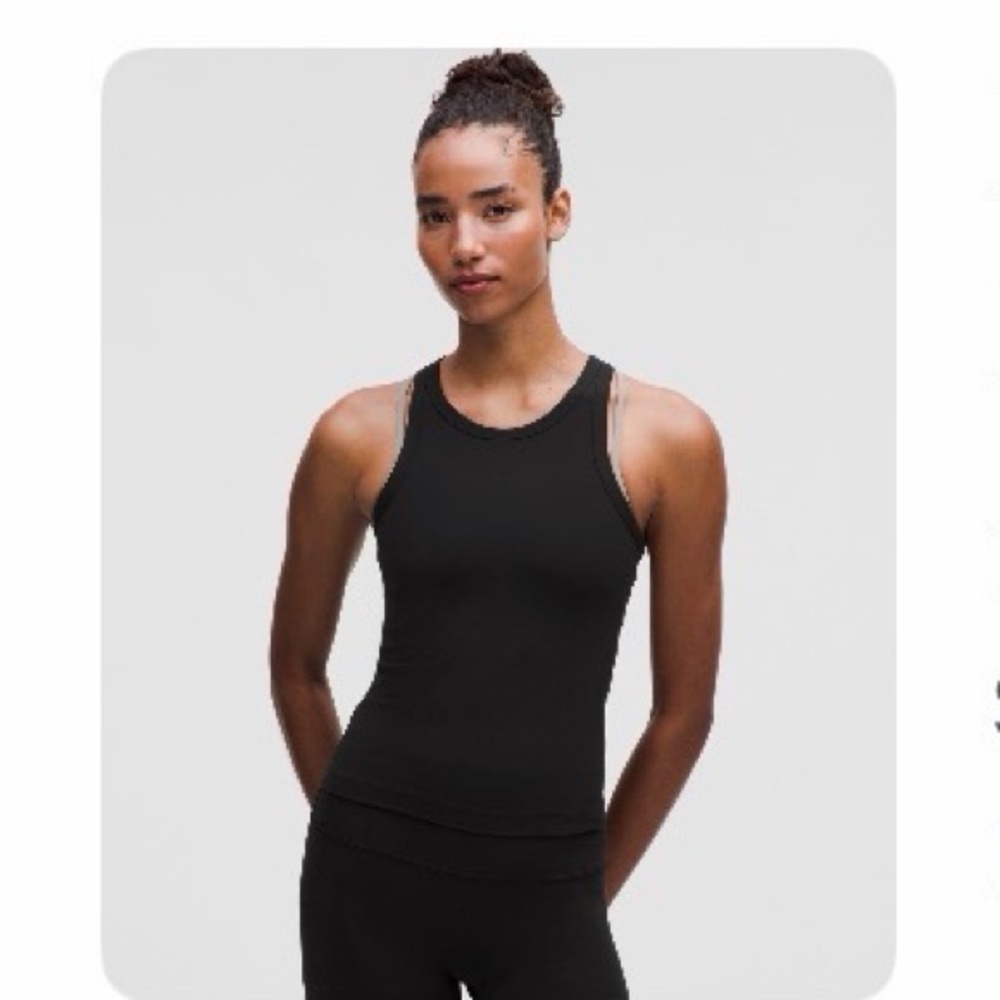lululemon Align waist length racerback Black Tank Top size 6 (several listings)